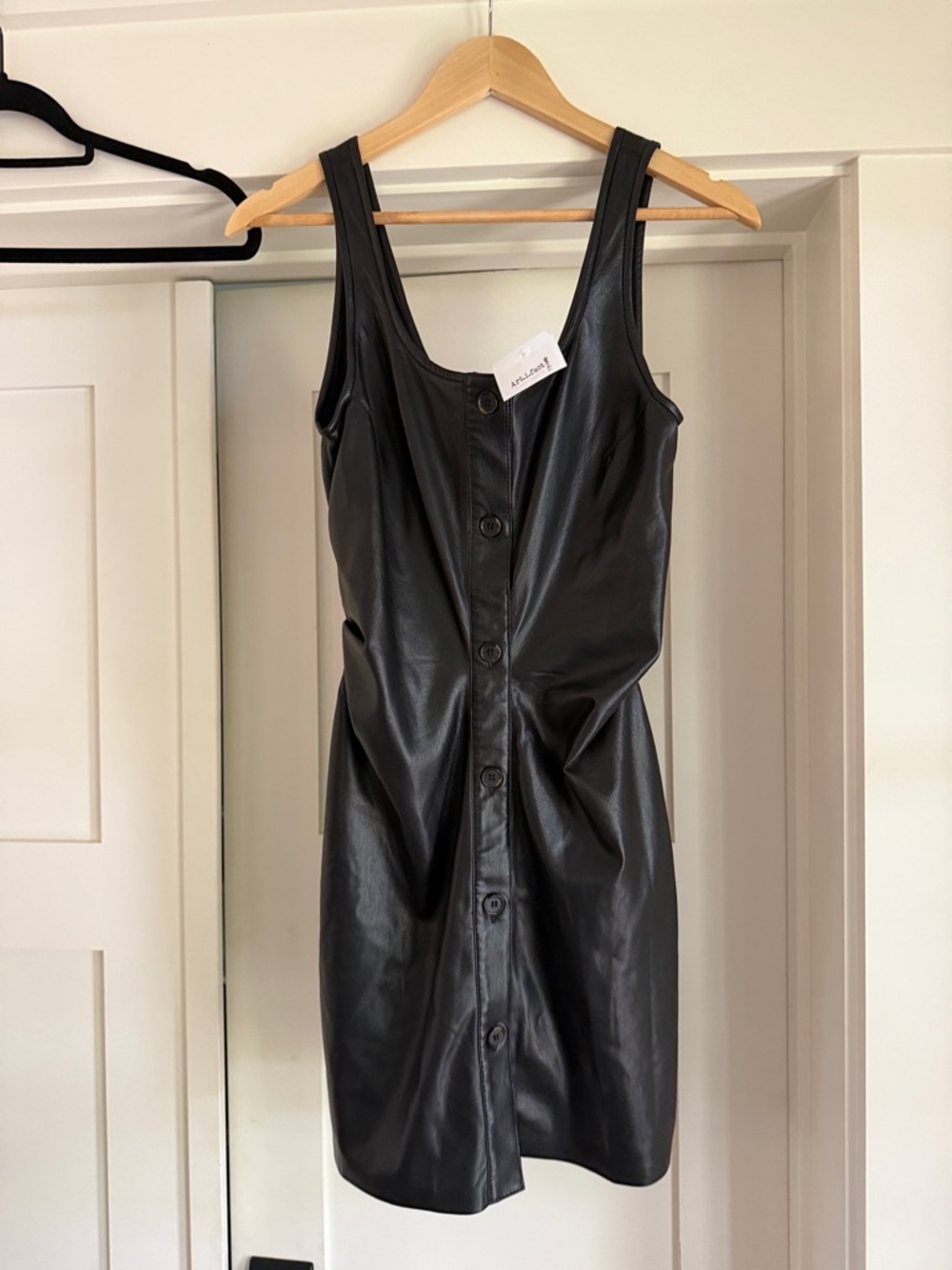 Pleather dress